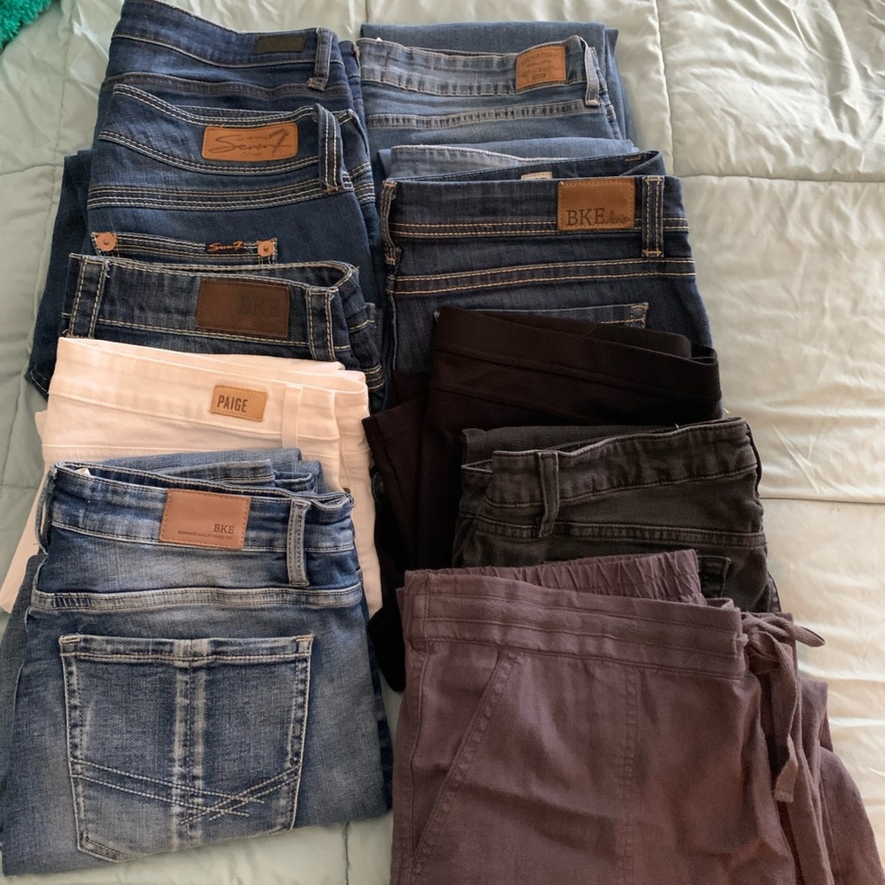 BKE, DKNY, Levi’s, etc. Women's Jeans / pants great condition, stretch